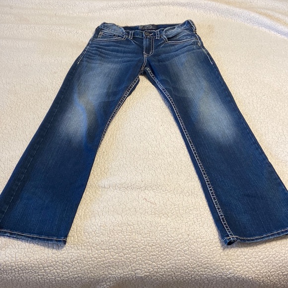 Silver Jeans - Mens - Zac Regular Boot Fit -Dark Wash - Size 31 x 30” - EUC - Picture 5 of 9